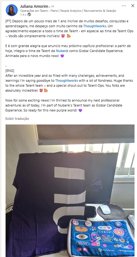 Depoimento de cliente satisfeito com o Empregadissimo